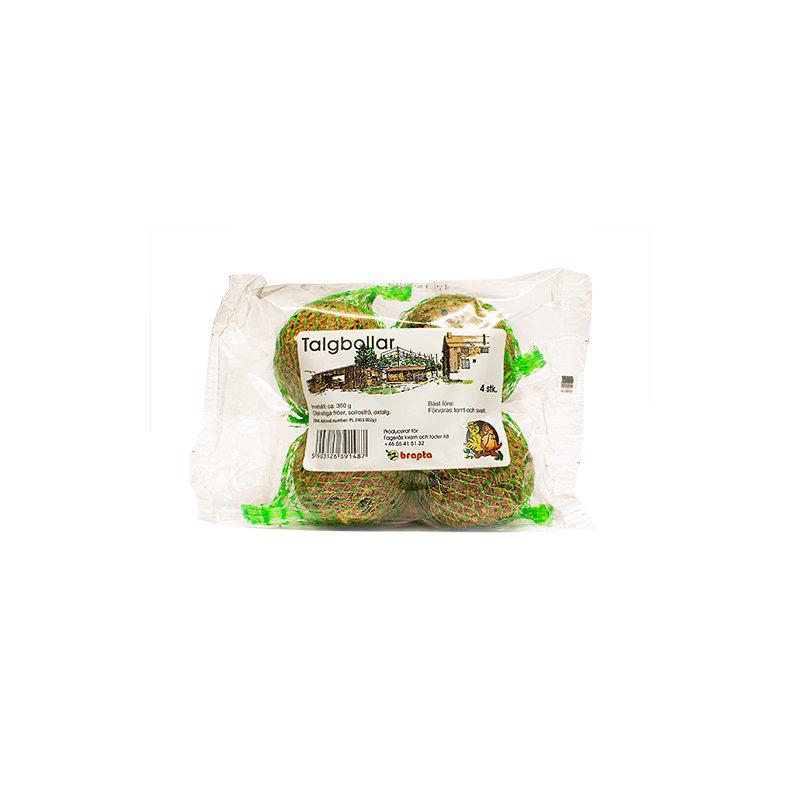 Talgbollar 4-pack