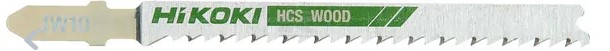 Sticksågsblad 75mm HCS 10TPI JW10 Trä 5st