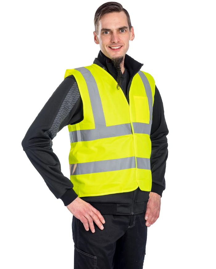 Varselväst tina gul klass 1 EN20471