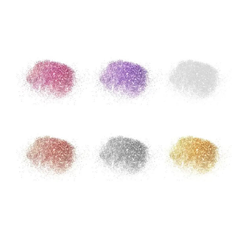 Glitter i olika färger