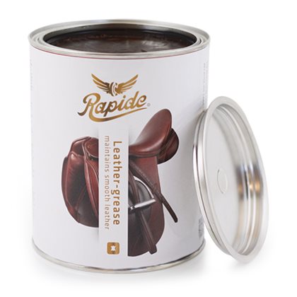 Leather grease black