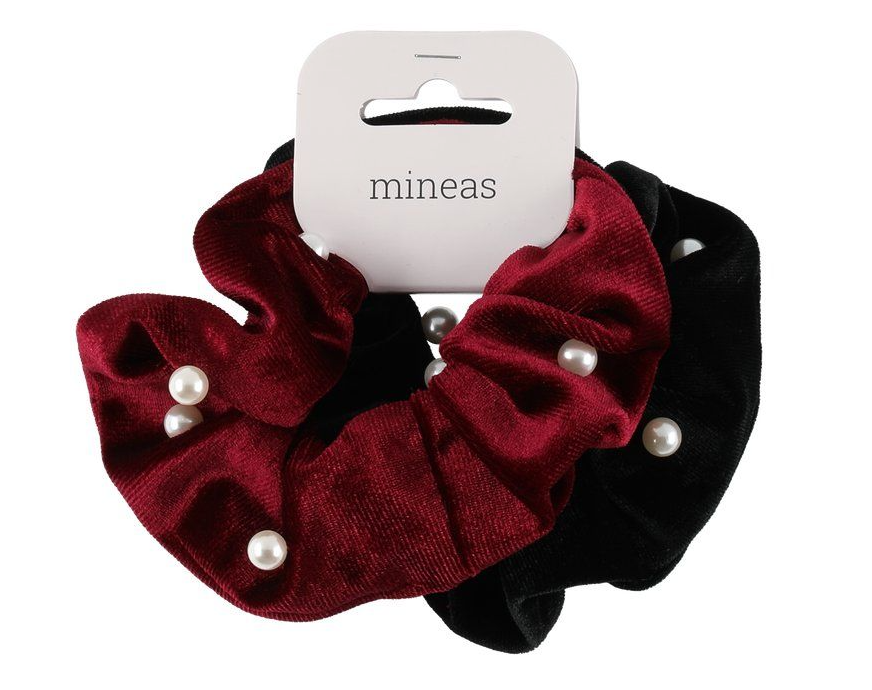 Scrunchies Sammet 2 -pack - 2