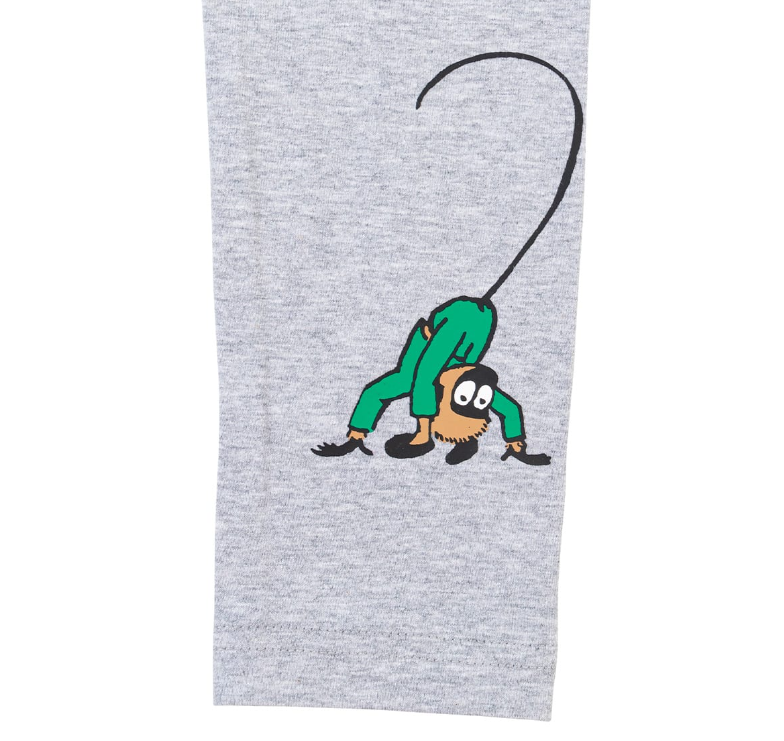 Pippi leggings svart & grå - 2