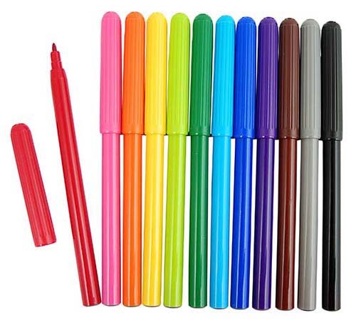 Fiberpennor 12-pack - 2
