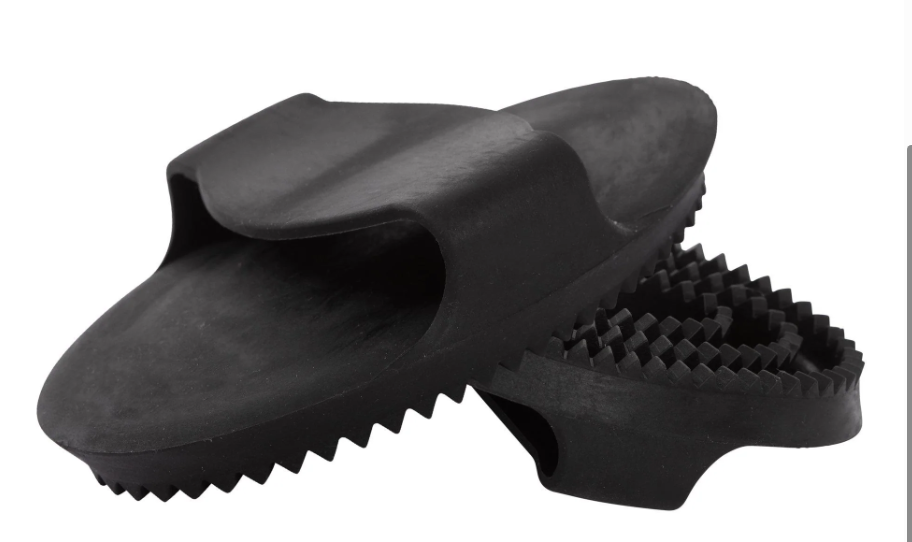 Gummiskrapa Svart 15,7x10,4cm - 2