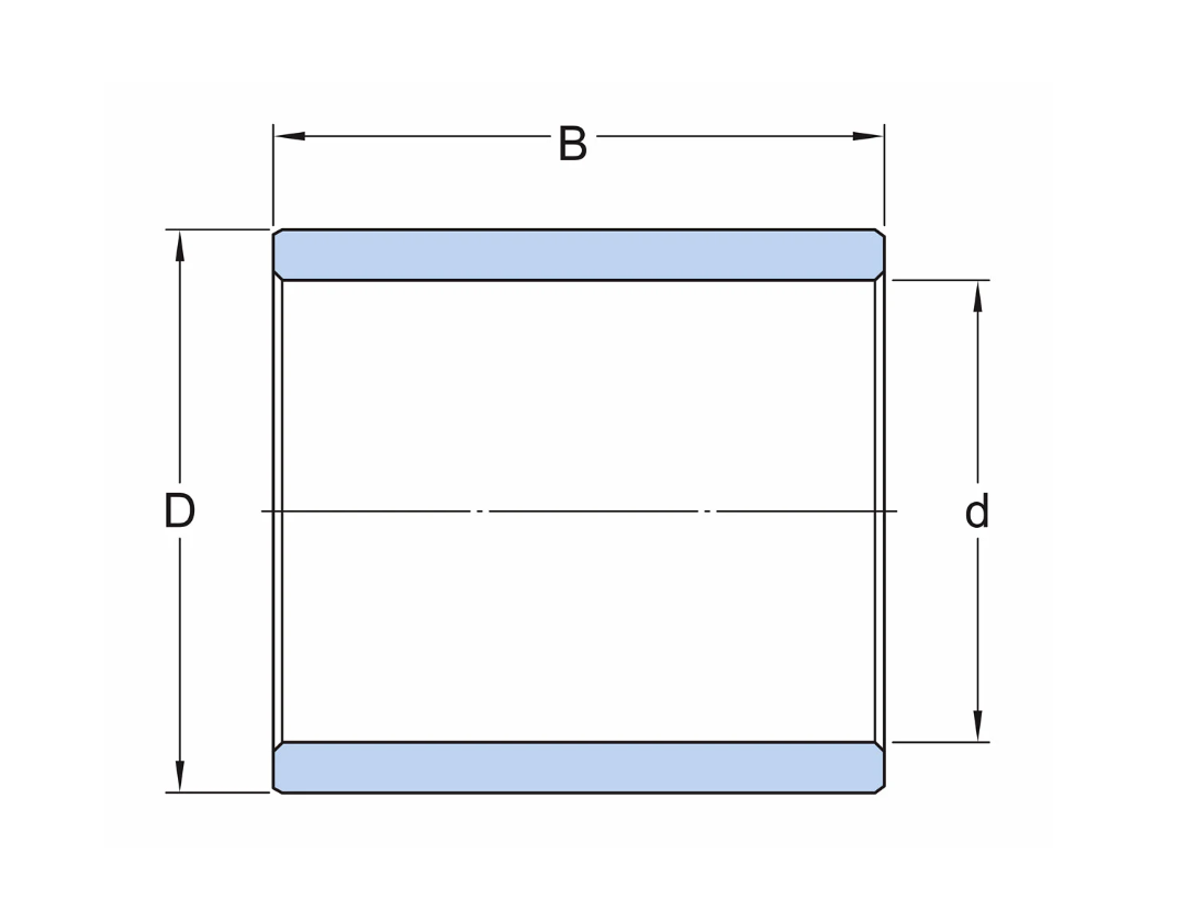 Bussning 30x34x30mm brons skf - 2