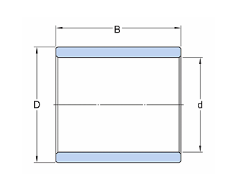 Bussning 30x34x30mm brons skf