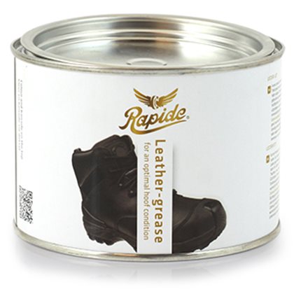 Leather grease black