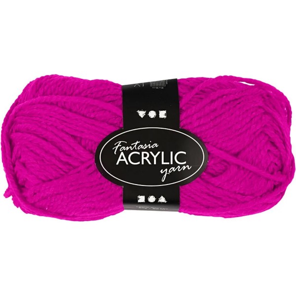 Fantasia Akrylgarn fuchsia