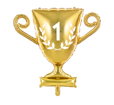 Folieballong Pokal 1