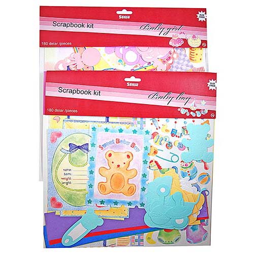 Scrapbook Tillbeh Set Baby