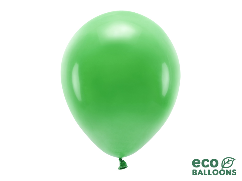 Eco Ballonger 30cm pastell, grönt gräs