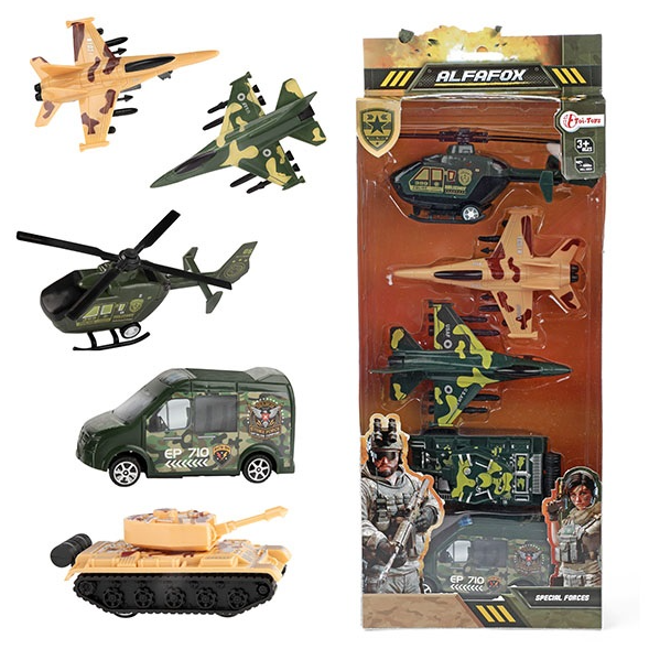Militär set - pull back funktion
