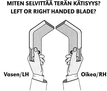 Fräskniv vänster KVERNELAND MALETTI
