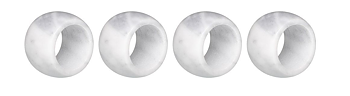 Servettring, marmor 4 -pack
