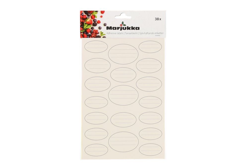 Frysetiketter  38 st