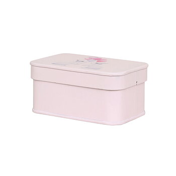 Plåtask Kaniner Rosa