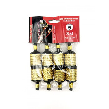 Partypoppers 8-pack