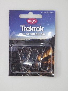 Trekrok storlek 3/0 3-pack