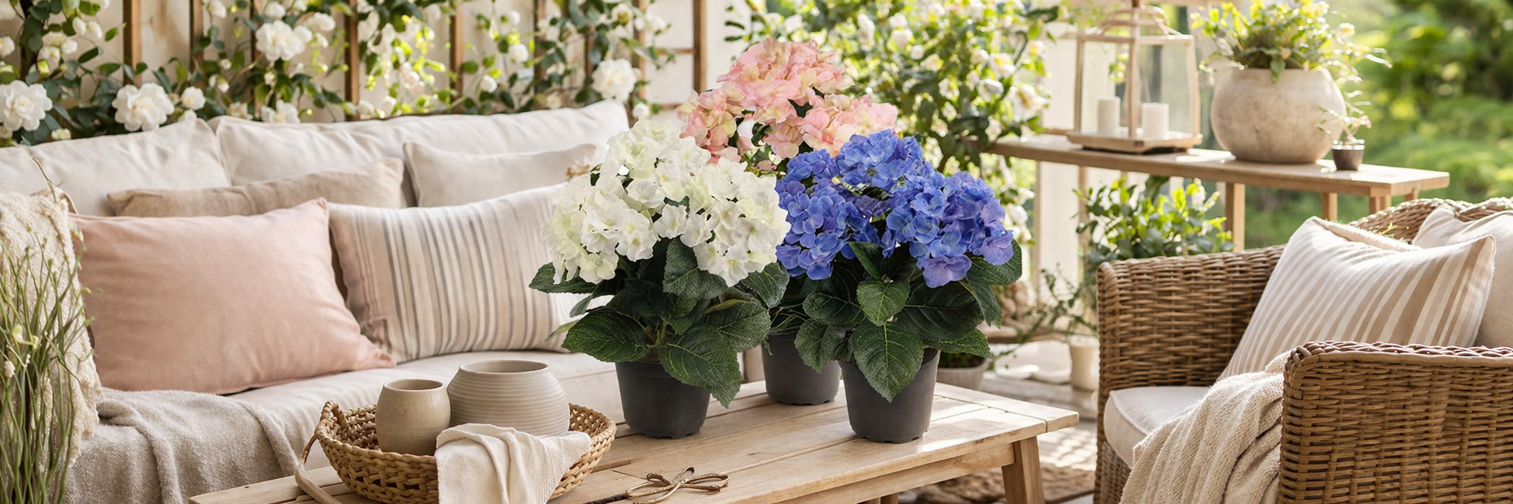 Shoppa produkter till ditt hem Konstblommor, dekoration, prydnadskuddar Trycka här!