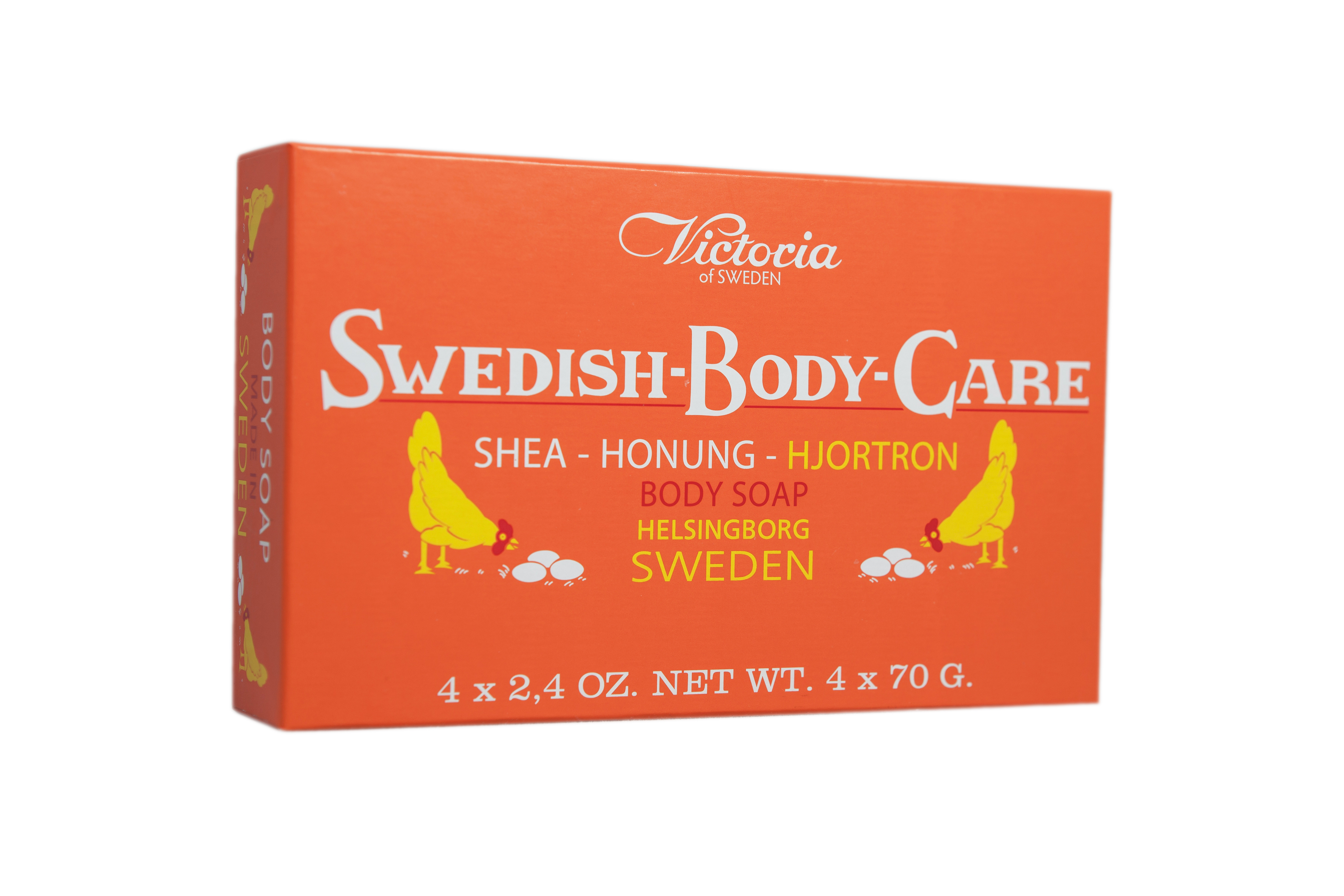 Swedish Body Care - Cloudberry 4-pack (4x70g)