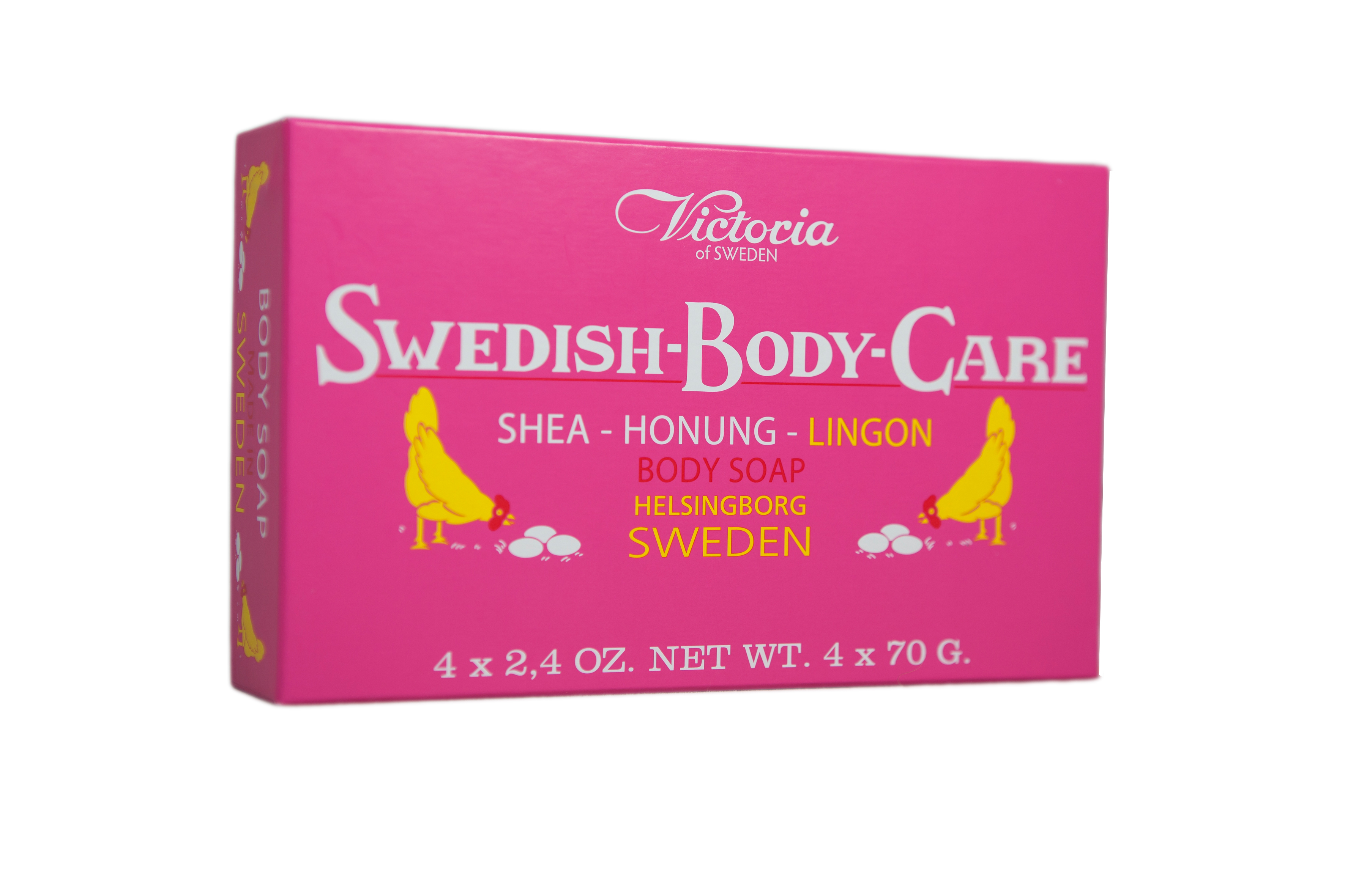 Swedish Body Care - Lingon 4-pack (4x70g)
