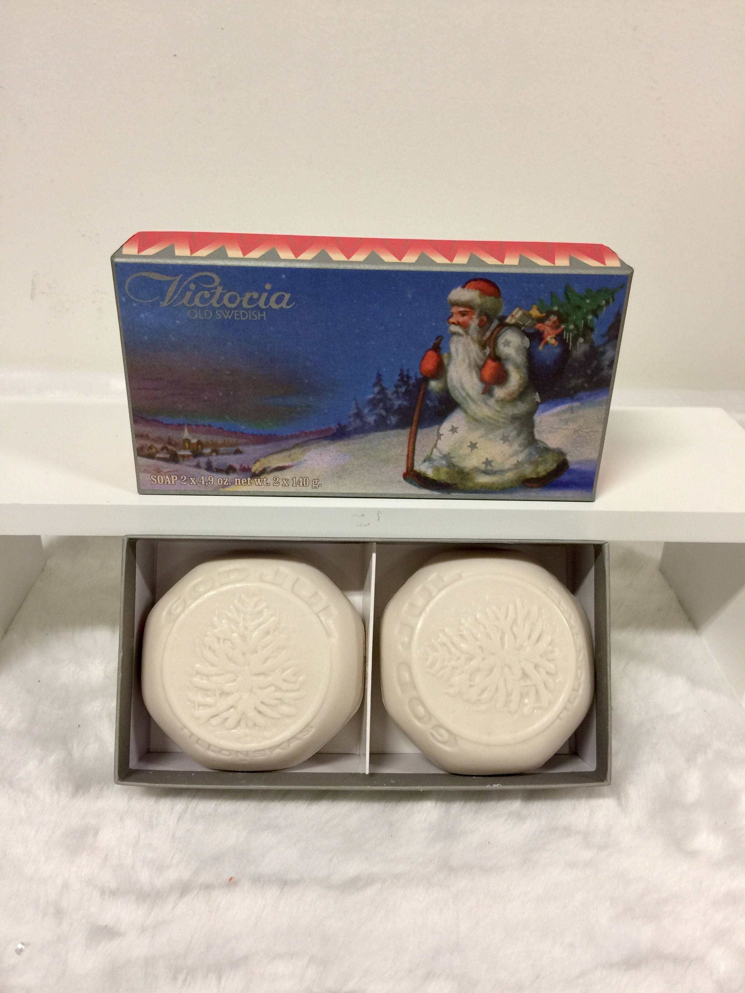 Christmas Soap - Old Swedish Winter Edition Jultomte 2x140g - 4