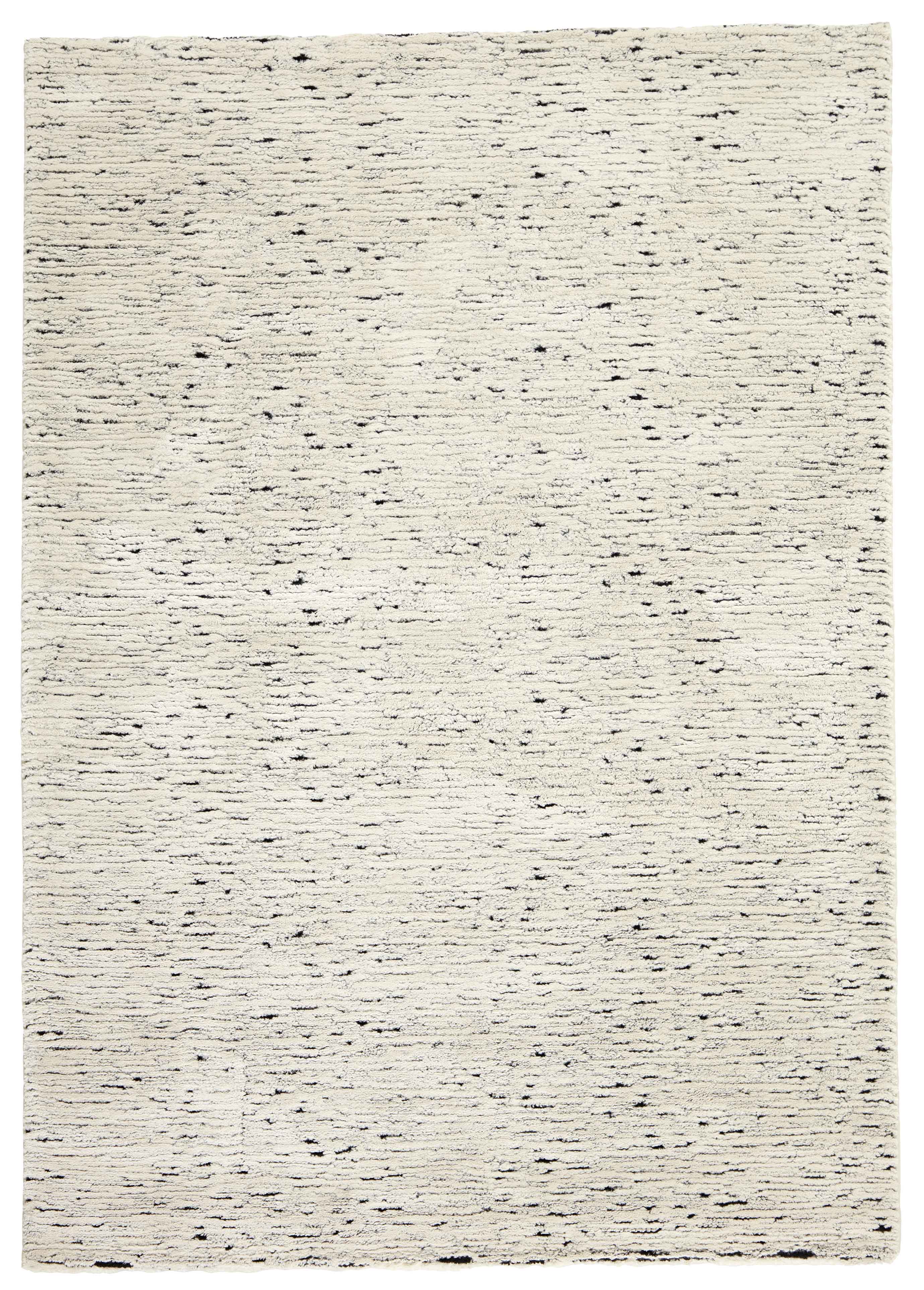 Morocco  140 x 200, 160 x 230, 200 x 290 svart - vit