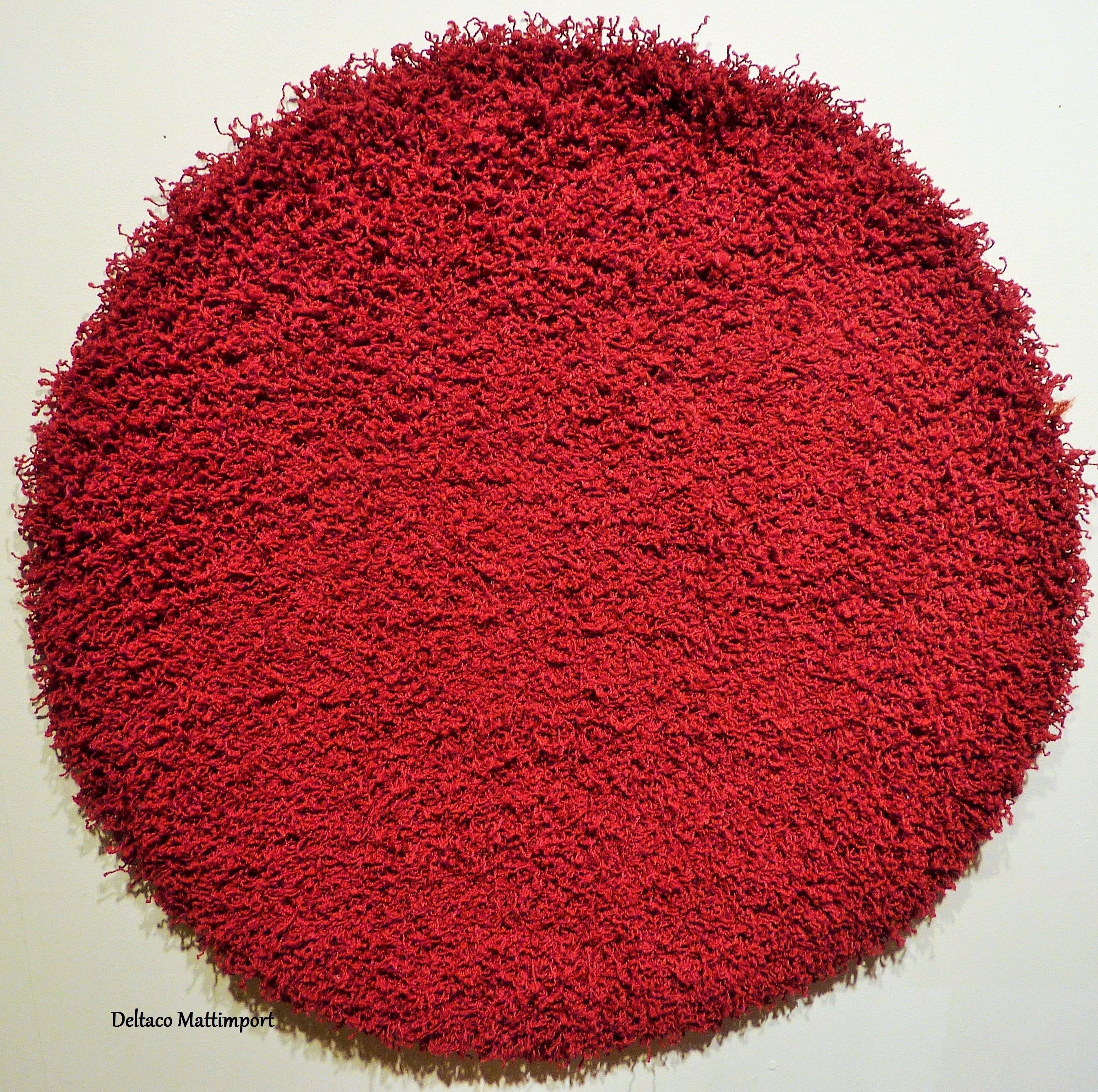 Shaggy cerise, röd, grön 100, 120, 150, 200 - 2