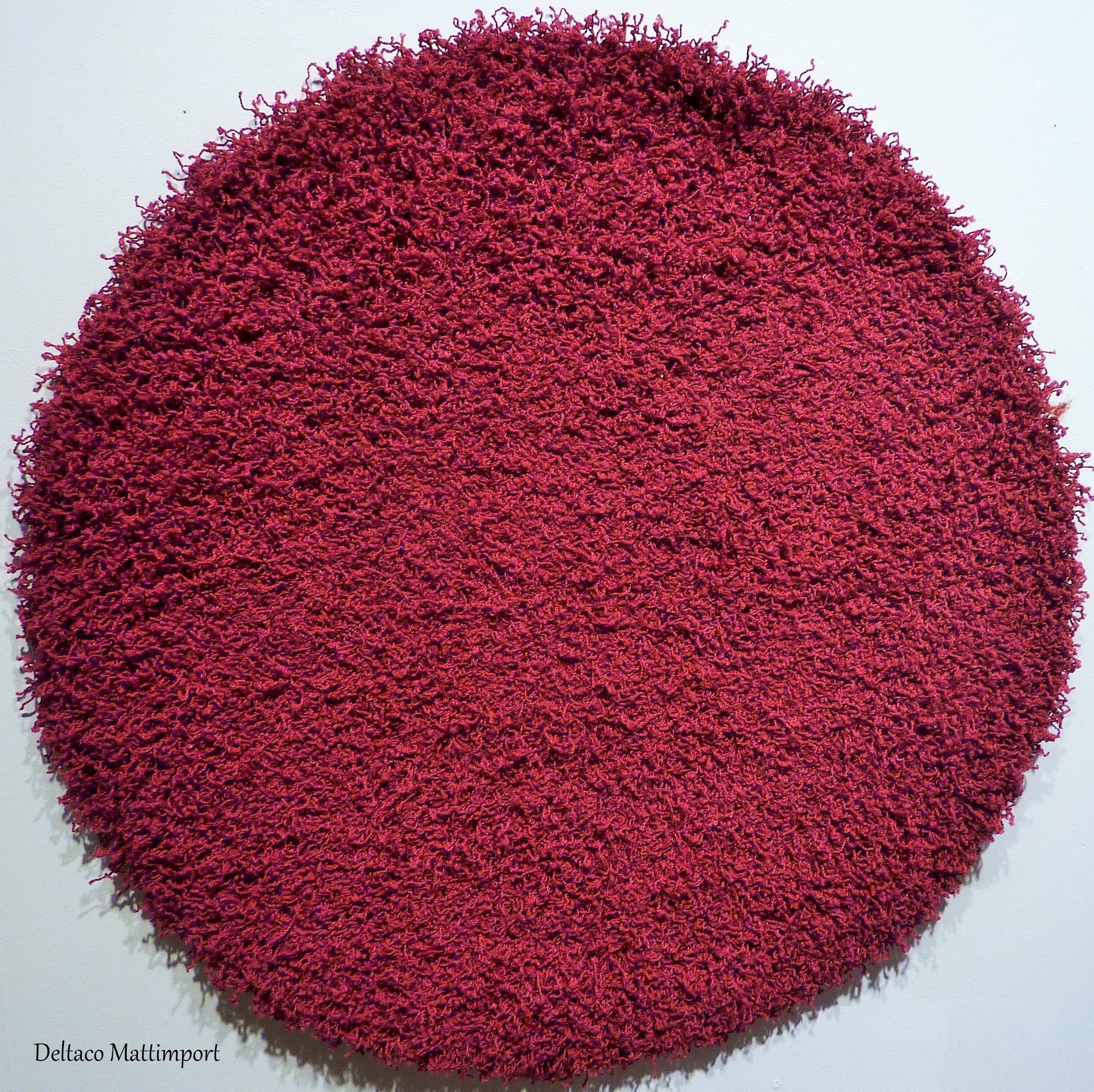 Shaggy cerise, röd, grön 100, 120, 150, 200