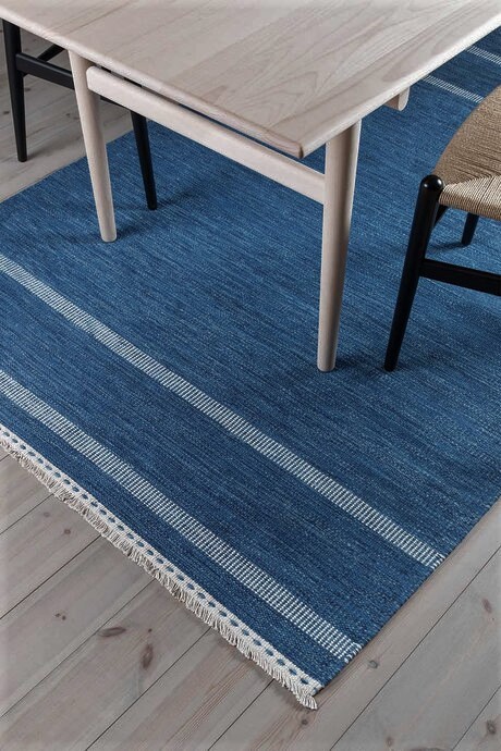 Grinda blå  60 x 90, 160 x 230, 200 x 290, 240 x 340 - 4