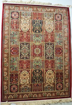 Bahktiari  67 x 105, 80 x 125, 100 x 140 röd