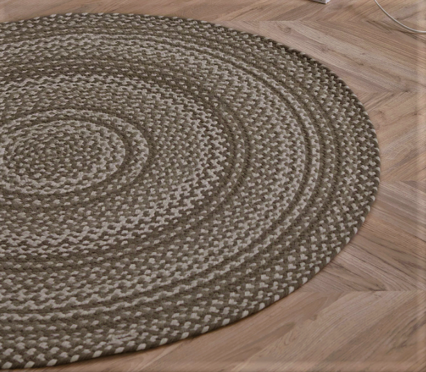 Flätan 120 cm beige/grå - 2
