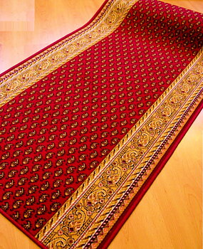 Inka röd finns i 67, 80 och 100 cm bred Meterpris