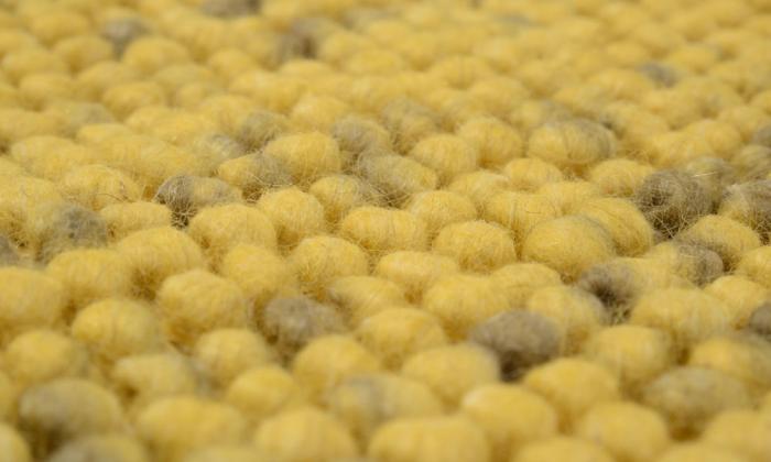 Bollmatta Nature gul  150 rund, 200 rund