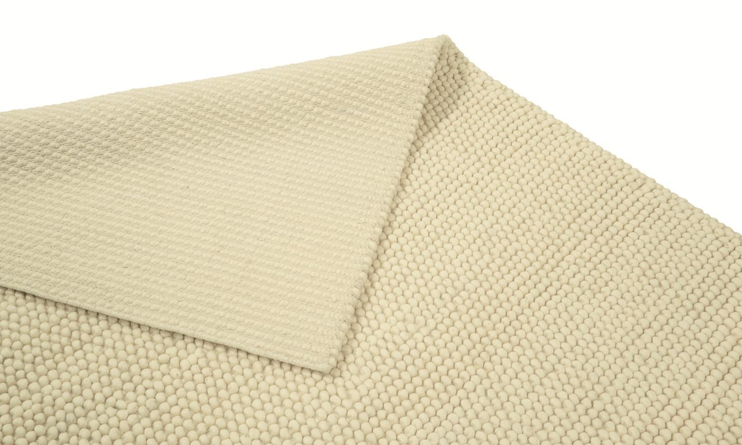 Bollmatta Nature vit 60 x 90,140 x 200,160 x 230, 200 x 290, 240 x 340, 150 rund, 200 rund - 2