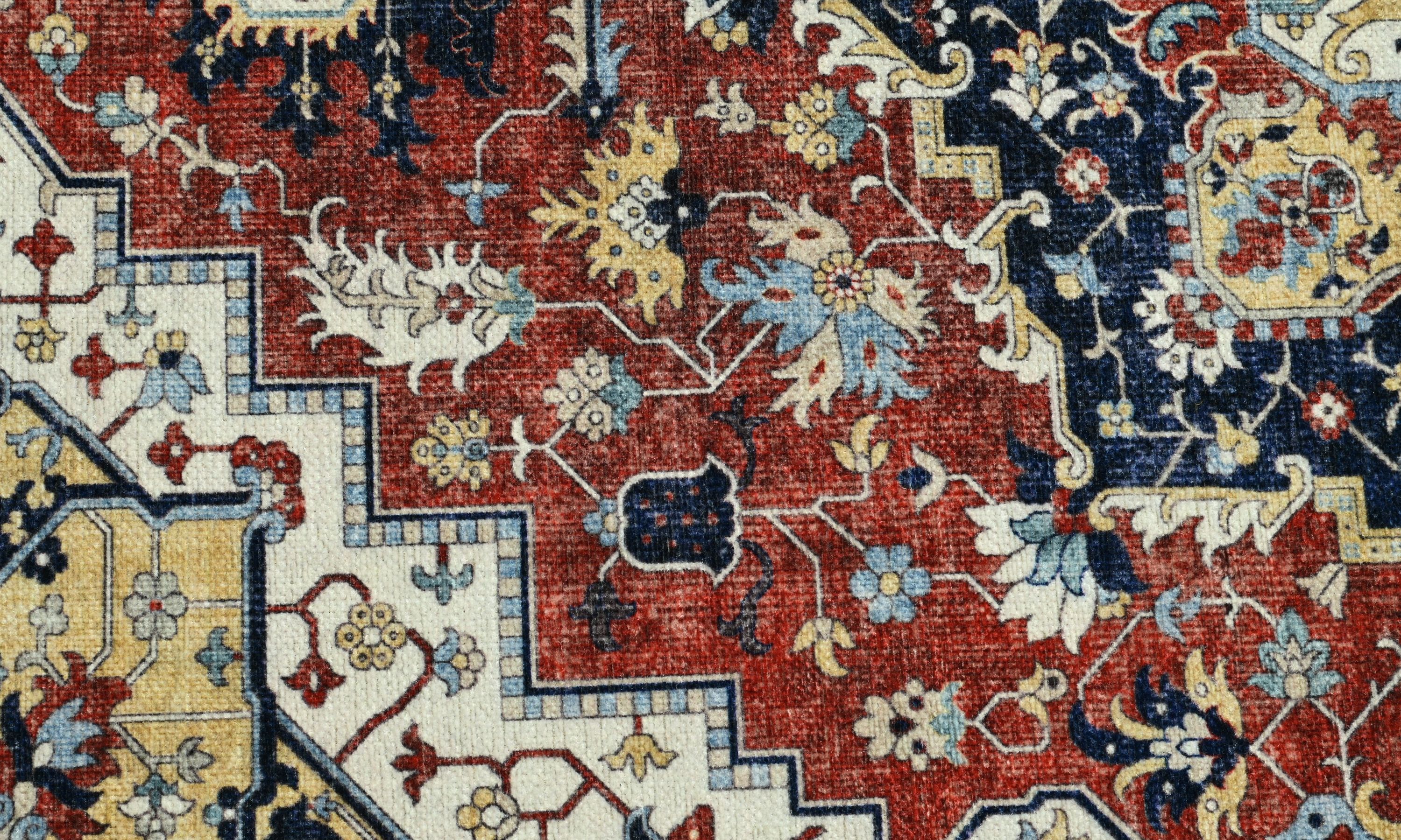 Fabulous Vigo röd 160 x 230, 200 x 290, 240 x 340, 80 x 250 - 3