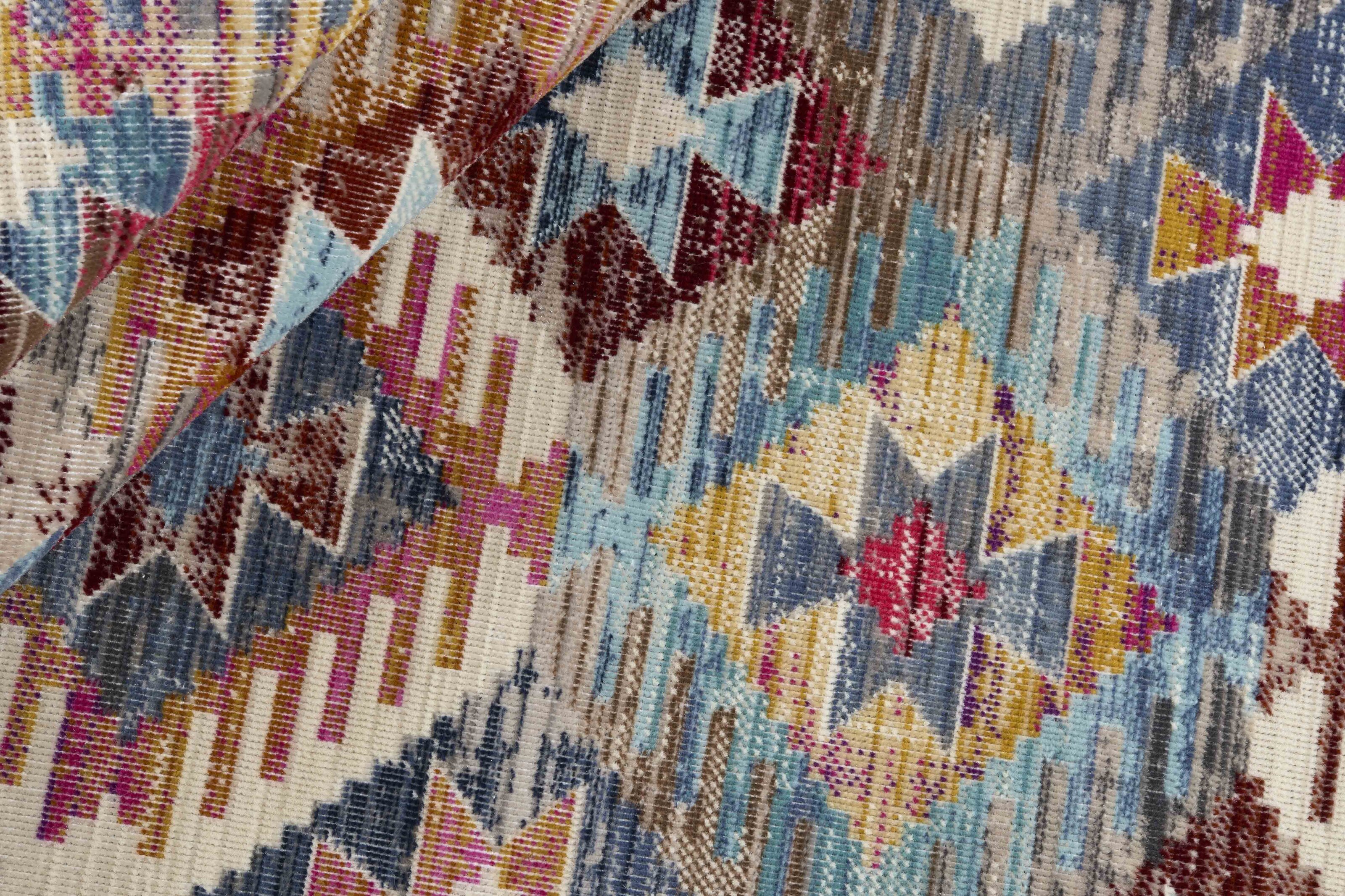 Kelim blå/röd  90 x 140, 140 x 190, 160 x 240, 200 x 290, 240 x 340, 300 x 400 - 4