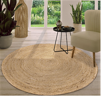 Flätan jute  80 cm ,160 x 230 oval