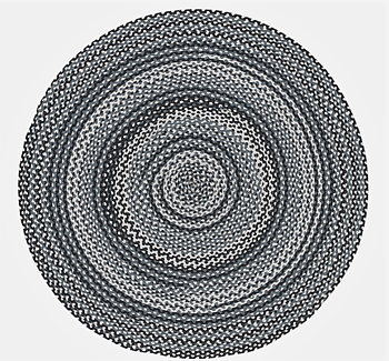Flätan blå-grå 120 cm och 160 cm