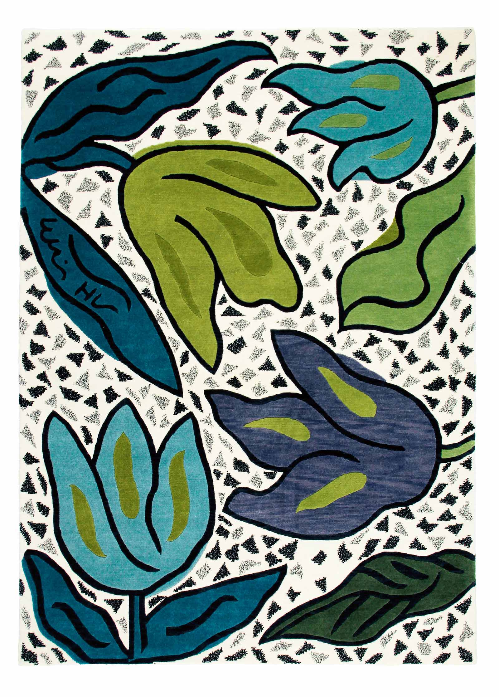 Ulrica Hydman Vallien Tulipgarden grön