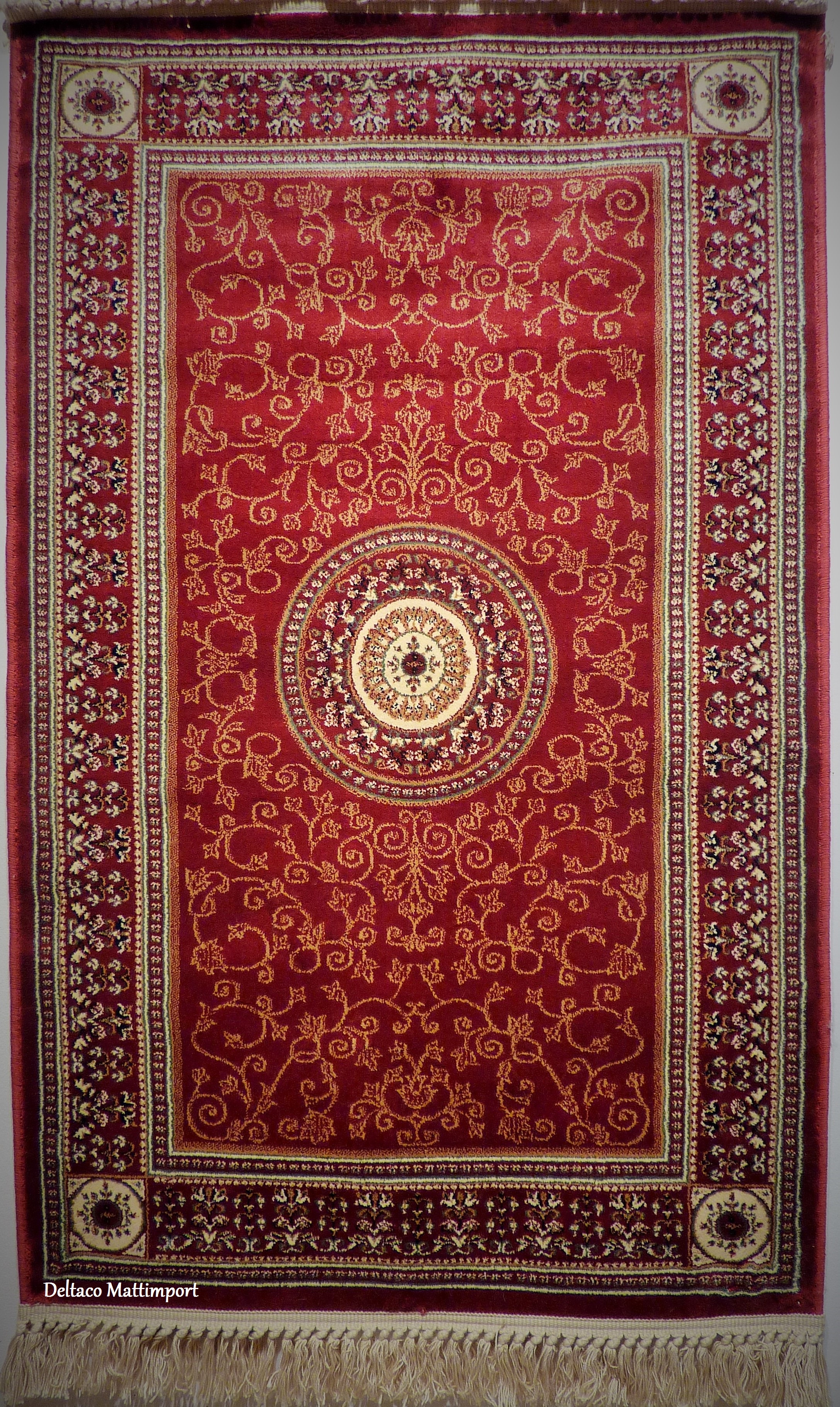 Antiqua  röd 67 x 105