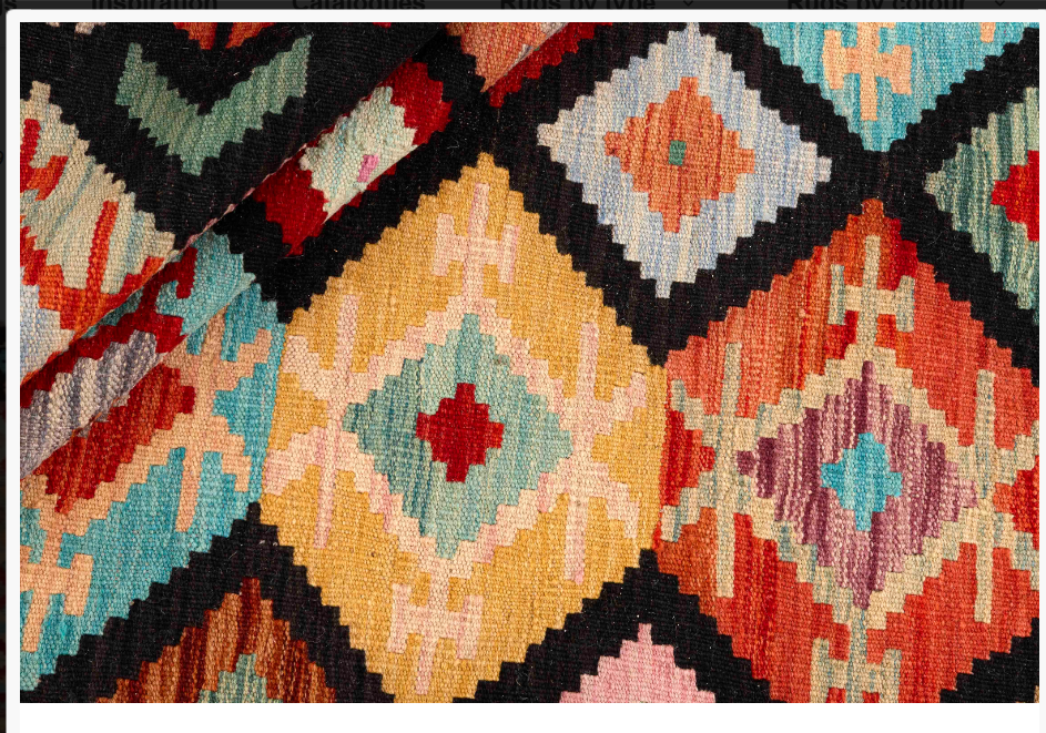 Kelim Afghanistan 203 x 295 cm Rek. pris 9 850:- - 4