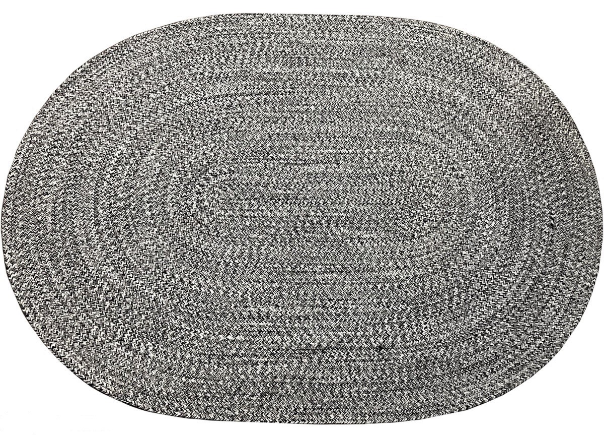 Country rund 80cm, 160 cm och 240 cm rund stone-svart/vit - 4