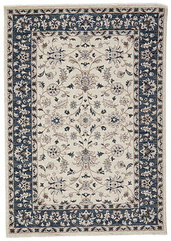 Ziegler140 x 190, 170 x 240, 200 x 290 cm creme-blau