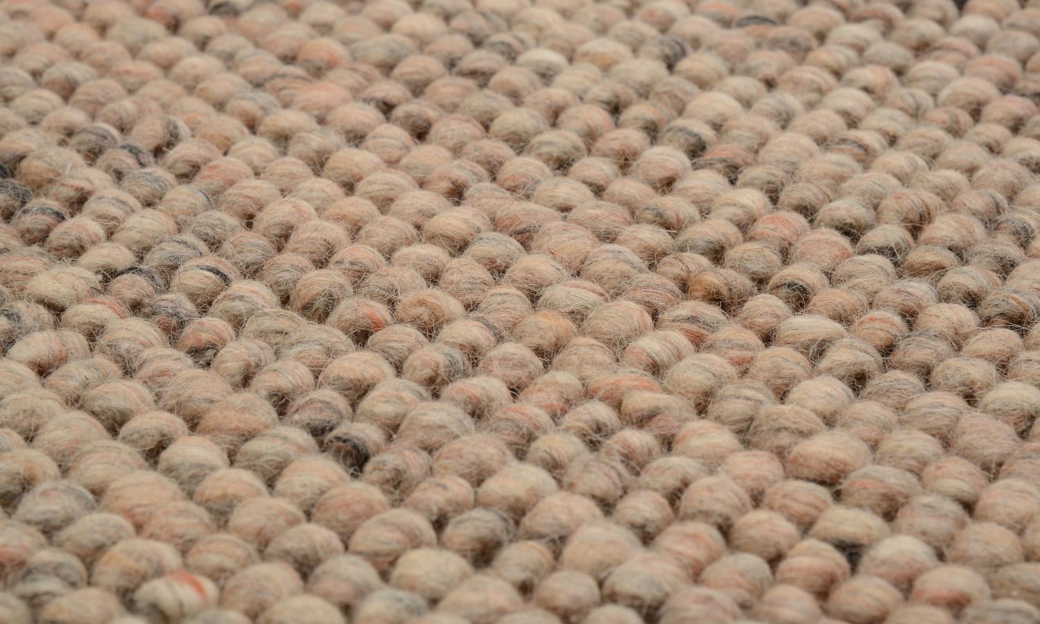 Bollmatta Nature gammalrosa 140 x 200, 200 x 290, 150 rund, 200 rund