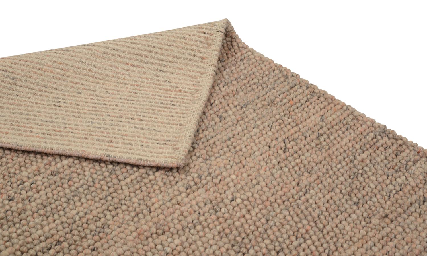 Bollmatta Nature gammalrosa 140 x 200, 200 x 290, 150 rund, 200 rund - 3