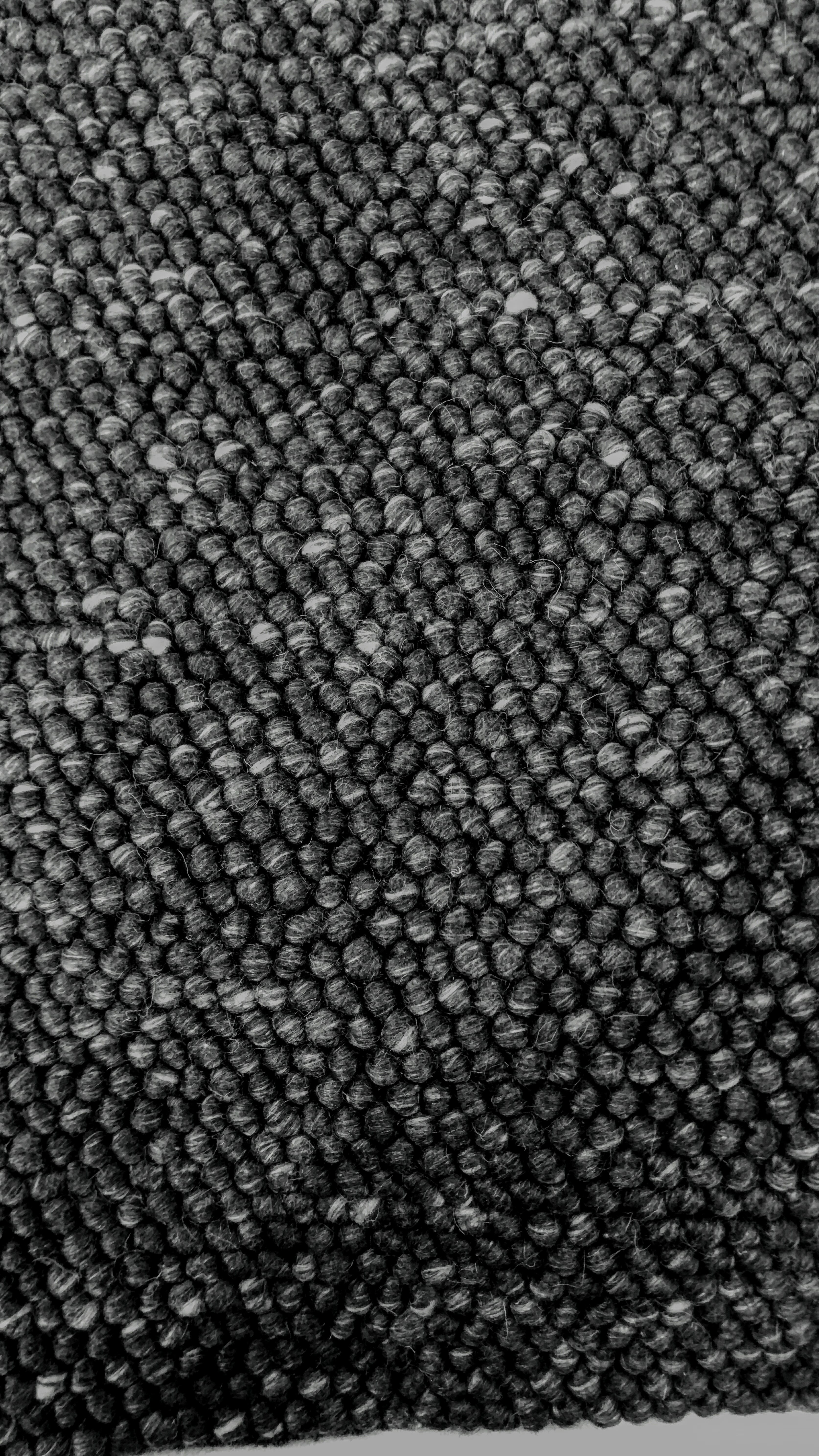Bollmatta Nature svart 160 x 230 cm