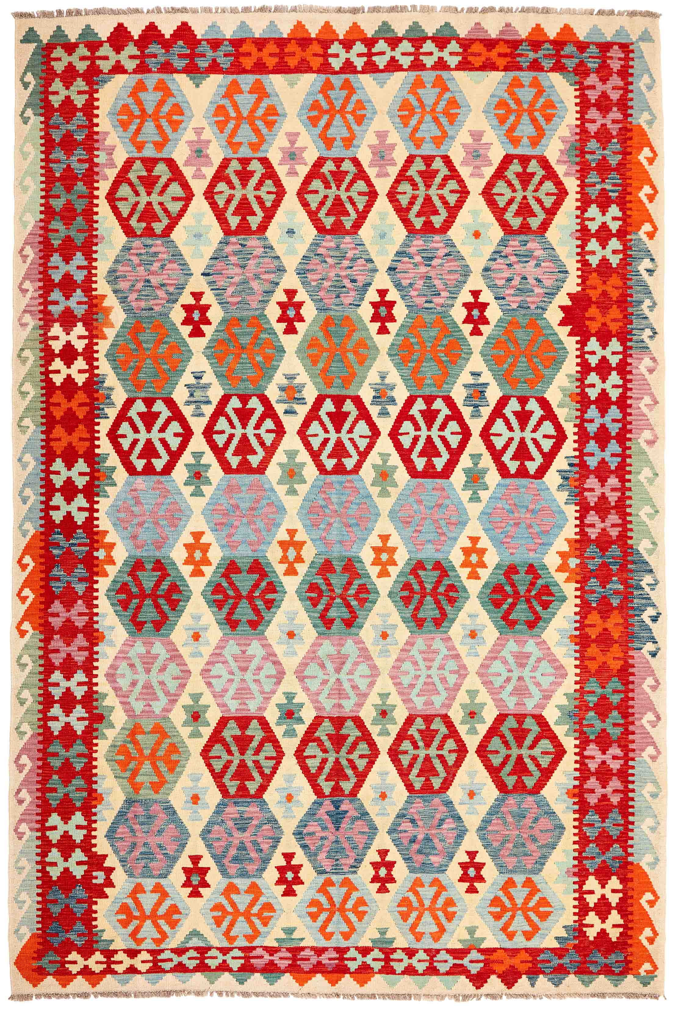 Afghansk Kelim 204 x 309