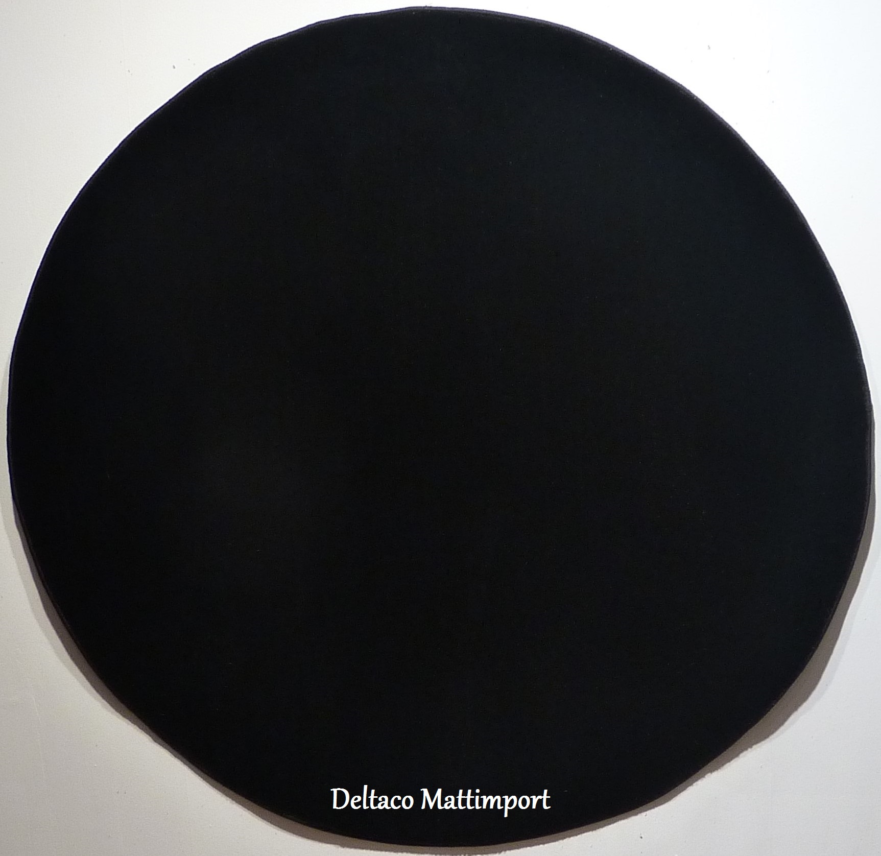 Violet svart 200 cm rund
